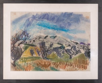 null Willy EISENSCHITZ (1889-1974)

Paysage de Provence

Pastel, signé en bas à droite

30,5...