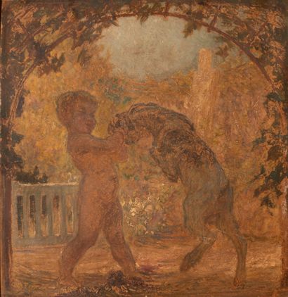 null Loÿs PRAT (1879-1934)

Mythological scene

Oil on cardboard, signed lower left

44,5...