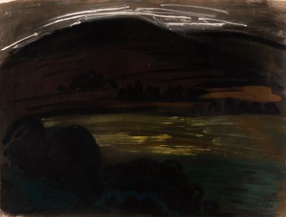 André AUCLAIR (1893-1976)

Landscape in Saint-Thomé...