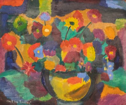 null Mena LOOPUYT (1902-1991)

Bouquet of flowers. Oil on isorel panel, signed lower...