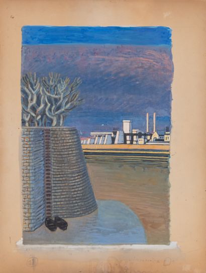 null Pierre CHARBONNIER (1897-1978)

L’usine près du fleuve

Gouache

65 x 50 cm...