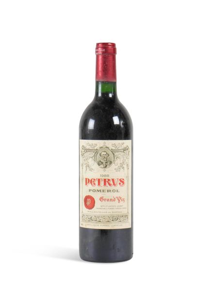 null 1 B 	PETRUS (e.l.a.)	 Pomerol	 1988