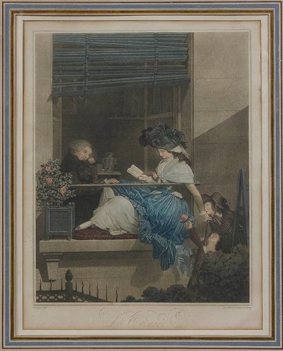 null Philibert-Louis DEBUCOURT (1755-1832)

La croisée

Aquatinte. Epreuve de la...