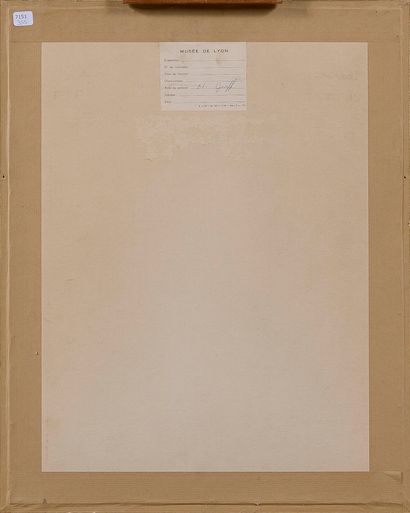 null Jean Marie REIGNIER (1815-1886)

Lis blanc, 1842

Gouache sur papier, signée...