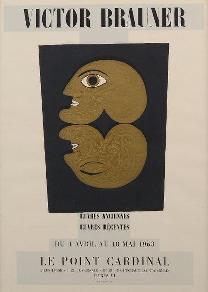 null Victor BRAUNER (1903-1966)

Affiche lithographique pour l’exposition de l’artiste...