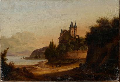 null Pierre WÉRY (1770-1827)

Paysages romantiques

Paire d’huiles sur toile en pendant,...