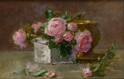 null Pierre EULER (1846-1915)

Bouquet de roses

Huile sur toile, signée en bas à...