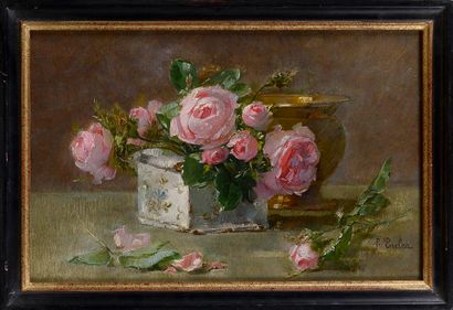 null Pierre EULER (1846-1915)

Bouquet de roses

Huile sur toile, signée en bas à...