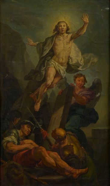 null Antoine RENOU (1731-1806), after Carle van Loo

The Resurrection of Christ

Oil...