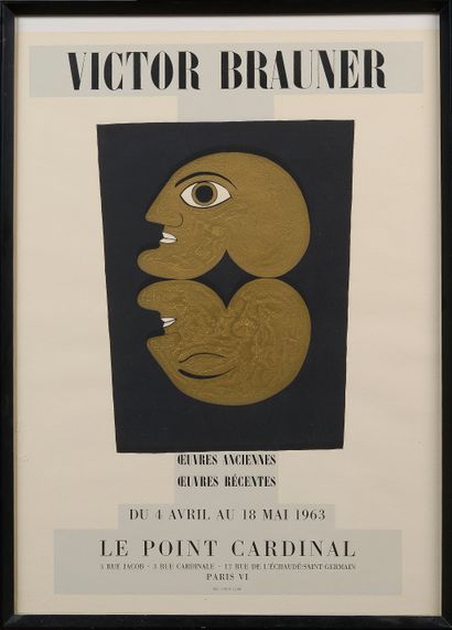 null Victor BRAUNER (1903-1966)

Affiche lithographique pour l’exposition de l’artiste...