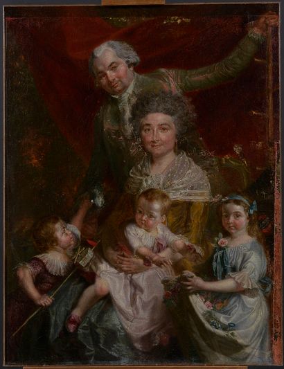 null François Louis LONSING (1739 - 1799)

Portrait de famille

Toile agrandie en...