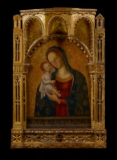 null In the taste of the 15th century SIENNOISE school

Virgin and Child

Panel

Frame...