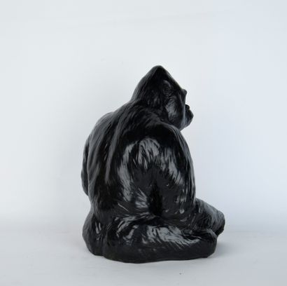 null Damien COLCOMBET (Né en 1967)
"Platon, gorille de plaine"
Epreuve en bronze...