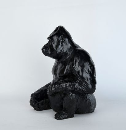 null Damien COLCOMBET (Né en 1967)
"Platon, gorille de plaine"
Epreuve en bronze...