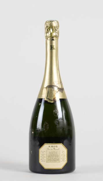 null 1 B CHAMPAGNE BRUT CLOS DU MESNIL (e.t. to e.l.a; n° 13545; dirty cap) Krug...