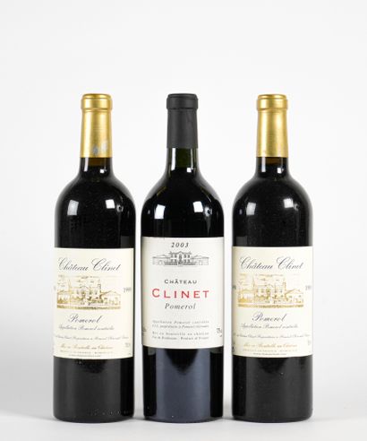 null 2 	B 	CHÂTEAU CLINET 	Pomerol	 1999
1 	B	 CHÂTEAU CLINET (e.t. légères) 	Pomerol	...