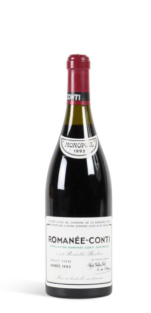 1 	B 	ROMANÉE-CONTI (Grand Cru) (2,4 cm;...