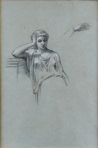Attributed to Numa BOUCOIRAN (Nîmes 1805-1869)
Study...