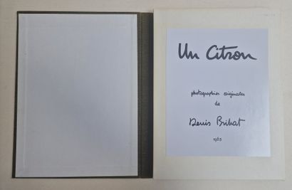 null Denis BRIHAT (b. 1928)
Un Citron, 1963
Collection of eighteen (18) silver prints...