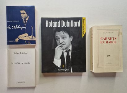 null [Roland DUBILLARD]
Beautiful collection of four (4) books by or about Roland...