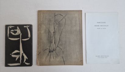 null [Henri MICHAUX (1899-1984)]
Collection of three (3) works by or about Henri...