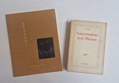 null BRASSAÏ (1899-1984)
Reunion of two (2) books 
-Rare catalog of the 1963 B.N.F...