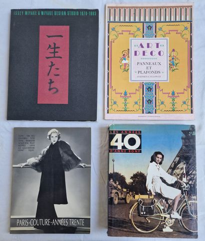 null Fashion and Decorative Arts 1925/1985
Collection of four (4) books
-Issey MIYAKE...