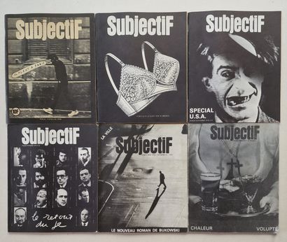 null [Literature]
Revue SUBJECTIF, Paris 1978/1979
Set of six (6) issues of this...