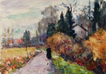 Adolphe REY (1863-1944)
Promenade d’automne...