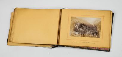null Club Alpin Français, Isère Section
Album n°1: Oisans-Pelvoux, 1880
Rare album...
