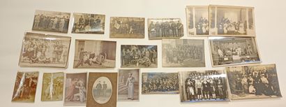 null Fêtes, cavalcades et rigolades 1900/1920
Beautiful set of twenty (20) prints,...