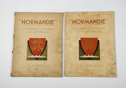 null [NORMANDIE]
The new liner of the Compagnie Générale Transatlantique.
A masterpiece...