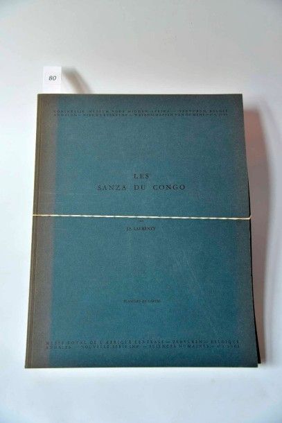 LAURENTY Jean Sebastien, « Les Sanza du Congo (2 volumes texte + planches) » M.R.A.C....