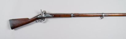 null Fusil d'infanterie modèle 1822 T bis. Canon rond à pans au tonnerre, platine...
