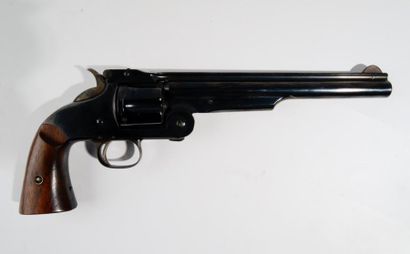 null Revolver Smith et Wesson N° 3 Russian first model, 6 coups, calibre 44 simple...