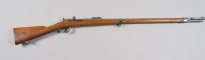 null Fusil Chassepot modèle 1866 S 1867. Canon avec hausse, marquage de culasse effacé,...