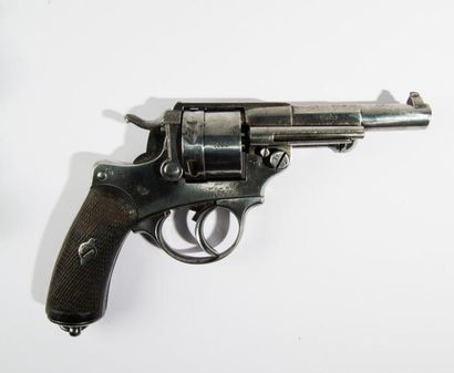 null Revolver modèle 1873 de marine, 6 coups, calibre 11/73. Canon gravé «Mle 1873...