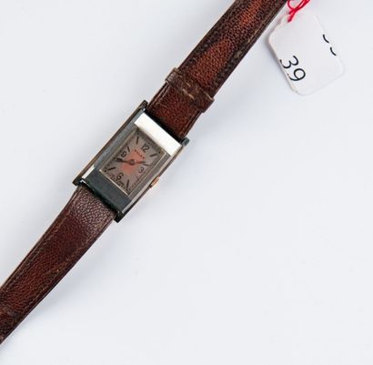 ROLEX Montre bracelet boitier est marqué au dos 010381 1774, mouvement mecanique