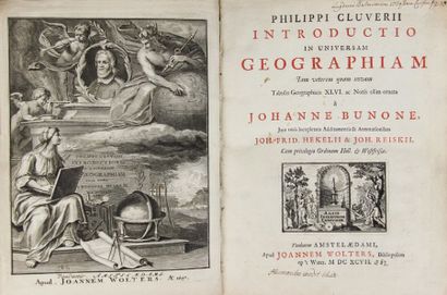 CLUVIER (Philippe) Introductio in universam geographiam.
Amsterdam, Joannem Wolters,...