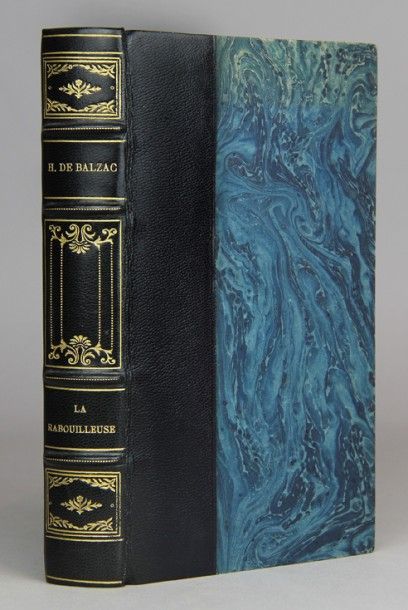 null BALZAC (H. de). La Rabouilleuse – Les célibataires. Paris, L. Borel, 1900. In-8,...