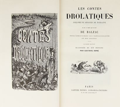 null BALZAC (H. de). Les contes drolatiques… Mis en lumière par le Sieur de Balzac....