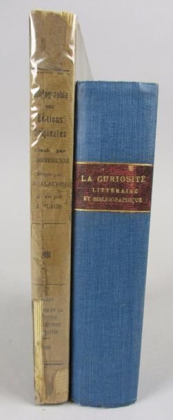 CLAUDIN (A.) 
Bibliographie des éditions originales des auteurs français des XVIe,...