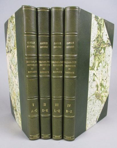 COUDERC (Camille) 
Bibliographie historique du Rouergue. Rodez, Carrére, 1931-34....