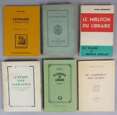 DOMMERGUES (M) Le Mirliton du libraire. 1957 (E.O. numér.) - Le carquois du libraire.
1979...