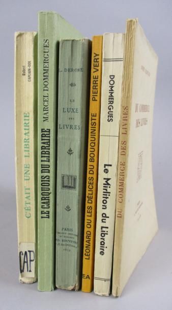 DOMMERGUES (M) Le Mirliton du libraire. 1957 (E.O. numér.) - Le carquois du libraire.
1979...