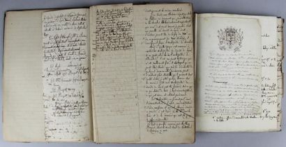 null [MANUSCRIT] - DOMBES. Recueil de pièces manuscrites intitulé «Notes sur la Dombes»....
