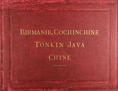 null BIRMANIE - COCHINCHINE - TONKIN - JAVA - CHINE. 133 photographies (119 de 21...