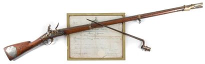 null Fusil d'honneur d'infanterie à silex 1777 An IX au modèle de la Garde impériale...