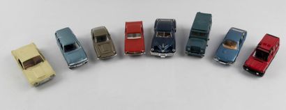 null Solido, lot de 8 voitures , bon état : Ford Mustang rouge, Ford Mustang Thunderbird...