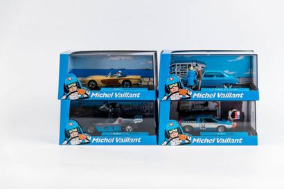 null Lot de 19 voitures en boite collection Michel Vaillant, Ecurie Vaillant : Commando,...